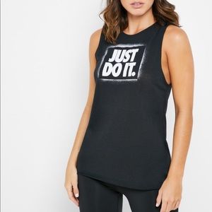 Nike Dri-FIT Modern Muscle Graphic Tank Sz XS